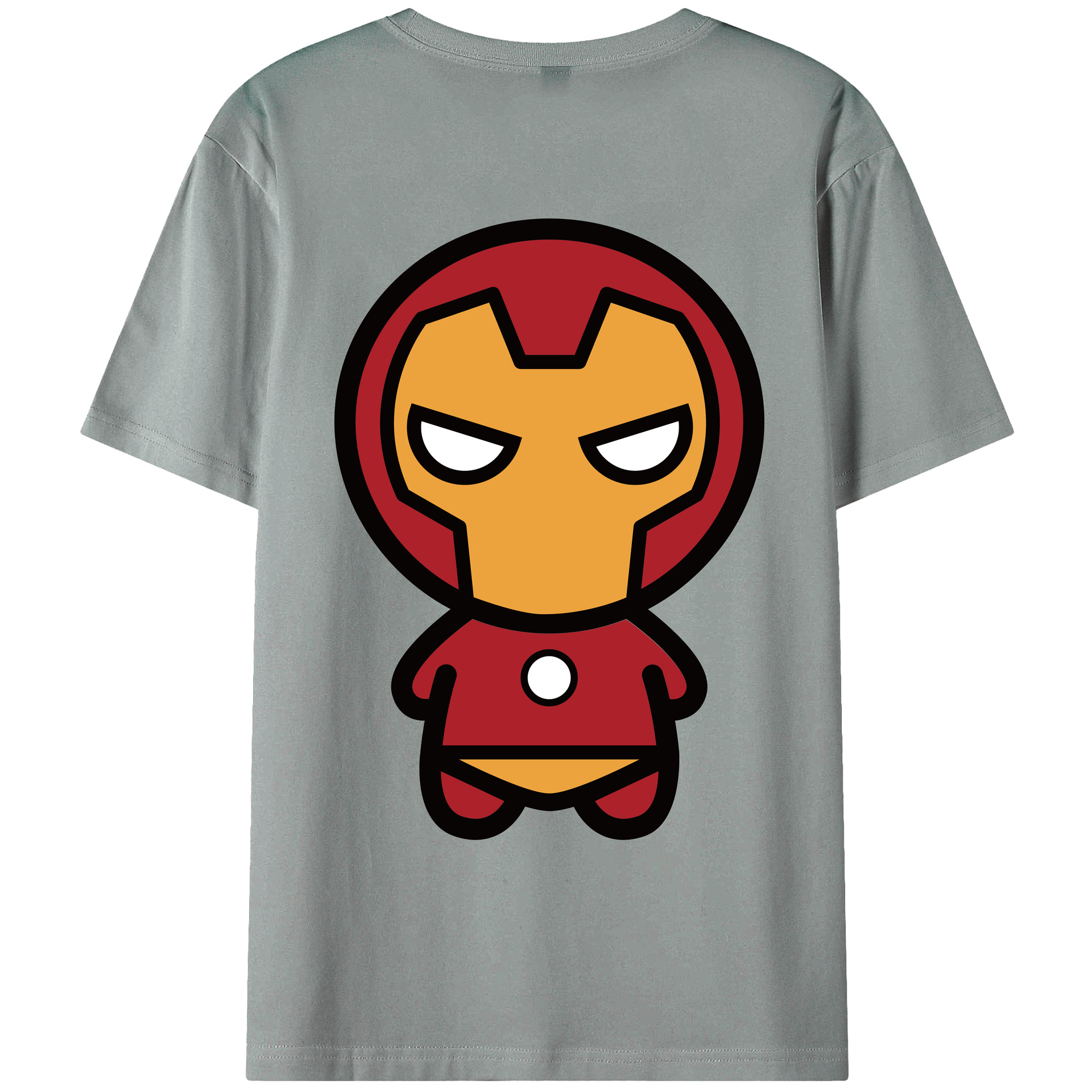 （画像用） アベンジャーズ The Avengers 綿100％ メンズ半袖Tシャツ（バックプリント） 通気性